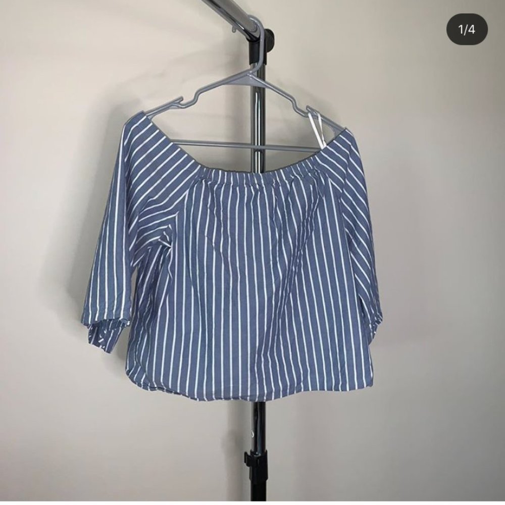 Tommy Hilfiger off the shoulder top